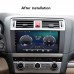 Free Shipping Android 10 T10 6+128G Head Unit For Subaru Outback 2015 2016 2017 2018