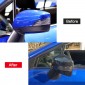  ABS Carbon Style Car Review Side Mirror Cap Cover 2pcs For Subaru WRX STi 2015-2021(Only Fit STI Version)