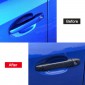  ABS Carbon Style Side Door Handles Cover Trim 4pcs For Subaru WRX STi 2015-2021