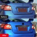  ABS Carbon Style Rear Trunk Lid Decoration Trim For Subaru WRX STI 2015-2021