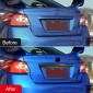  ABS Carbon Style Rear Trunk Lid Decoration Trim For Subaru WRX STI 2015-2021