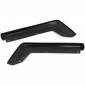  Rear Bumper Lip Spoiler Side Skirt Diffuser Protector 2pcs For Subaru WRX STI 2015-2021