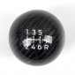  Carbon Fiber Gear Shift Knob Replacement 1pc For Subaru WRX STI 2015-2021