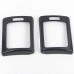 Free Shipping ABS Carbon Style Dashboard Console Side A/C Air Vent Cover Trim 2pcs For Subaru WRX STi 2015-2021