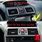  ABS Carbon Style Middle Air Vent Outlet Cover Trim For Subaru WRX / WRX STI 2015-2021