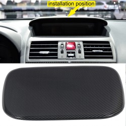 Free Shipping ABS Carbon Style Center Consoles Dashboard Instrument Panel Console Hood Cover Trim 1pcs for Subaru WRX STI 2015 2016 2017(Not Fit 2018 Model)