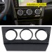 Free Shipping ABS Carbon Style Dashboard Console A/C Control Switch Panel Cover Trim 1pcs For Subaru WRX STi 2016-2021