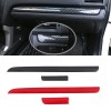  ABS Dashboard Center Console Stripe Trim For Subaru WRX STI 2015-2021