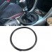 Free Shipping ABS Carbon Style Gear Console Cover Ring Trim 1pcs for Subaru WRX STI 2015-2021 (Only Fit STI, Not Fit WRX Base, Premium, Limited)
