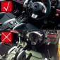  ABS Carbon Style Interior Gear Shift Box Panel Cover Trim For Subaru WRX / WRX STI AT 2015-2021