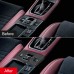 Free Shipping ABS Carbon Style Gear Shift Button Panel For Subaru WRX / WRX STI AT 2015-2021