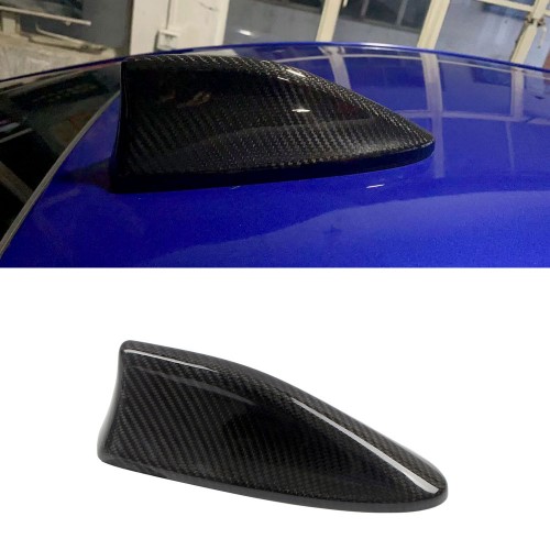  Real Carbon Fiber Shark Fin Antenna Cover For Subaru WRX / WRX STI 2015-2021