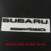 Free Shipping Free Shipping ABS Not Overlay Emblem For Subaru WRX STi 2015-2021