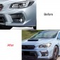  LED Driving Front Fog Light DRL Daytime Running Lights Lamp Kits Replacements For Subaru WRX Limited 2018-2021