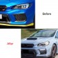  LED Driving Front Fog Light DRL Daytime Running Lights Lamp Kits Replacements For Subaru WRX STI 2018-2021 (Only Fit STI Version)