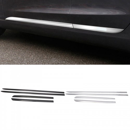  Side Door Body Molding Cover Trim 4pcs For Tesla Model 3 2018-2022