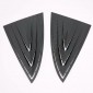  Rear Triangle Window Cover Trim 2pcs For Tesla Model 3 2018-2022