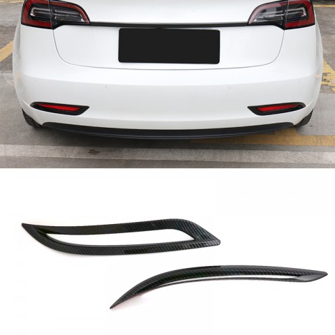 Free Shipping Rear Tailgate Door Trunk Lid Cover Trim For Tesla Model 3  2018-2022