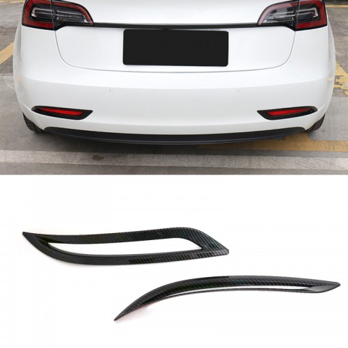  Rear Tailgate Door Trunk Lid Cover Trim For Tesla Model 3 2018-2022