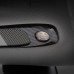  Carbon Style Front&Rear Reading Light Lamp Cover Trim 2pcs For Tesla Model 3 2018-2022