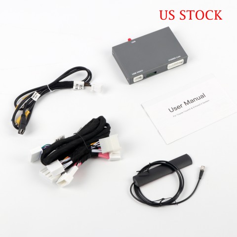 Not suitable for OEM head unit #86100-35180!!! Wireless Carplay Android  Auto Adapter for Toyota