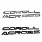  Car Hood Emblem Logo Badge Car Stickers For Toyota Corolla CROSS 2020-2023