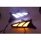  Fog Light Daytime Running Light DRL LED Day Light 2Pcs For Toyota C-HR CHR 2016-2019