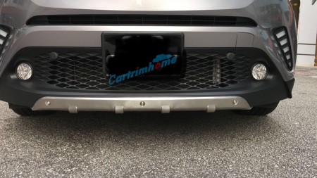 Rear bumper protector scuff pad for Toyota C-HR 2016-present door
