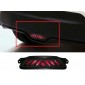  1PC Plastic Exterior Rear Brake Light LED Light Trim For Toyota C-HR CHR 2016 2017 2018 2019