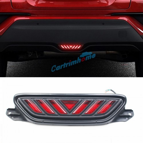  1PC Plastic Exterior Rear Brake Light LED Light Trim For Toyota C-HR CHR 2016 2017 2018 2019