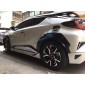  ABS Side Door Body Molding Cover Trim 4pcs For Toyota C-HR CHR 2016-2021