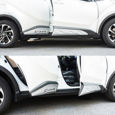 Sale- For Toyota C-HR CHR SUV Car Side Door Body Cover Trim LED Accessories  