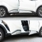  ABS Side Door Body Molding Cover Trim 4pcs For Toyota C-HR CHR 2016-2021