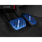  2pcs Aluminum Fuel Gas Brake Footrest Pedal Cover For Toyota C-HR CHR 2016-2021