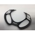 Free shipping 1PCS Interior ABS Steering Wheel Cover Trim For Toyota CHR C-HR 2016-2021