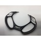  1PCS Interior ABS Steering Wheel Cover Trim For Toyota CHR C-HR 2016-2021