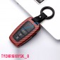  High Quality Car Key Holder Cover Case Shell Chain For Toyota Corolla CROSS 2020-2023