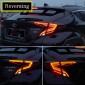 Plug and play Tail Lights Led Tail Lights Rear Lamp 2pcs For Toyota C-HR CHR 2016-2019