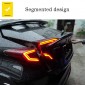 Plug and play Tail Lights Led Tail Lights Rear Lamp 2pcs For Toyota C-HR CHR 2016-2019