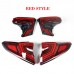 Plug and play Tail Lights Led Tail Lights Rear Lamp 2pcs For Toyota C-HR CHR 2016-2019