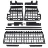  Black Style Side Hanging Boards / Middle Shelf Kit For TOYOTA Prado 120 2003-2009