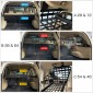  Black Style Storage molle panel shelf Middle Shelf Kit For TOYOTA Land Cruiser Prado J150 LC150 2010-2022 / GXL (GX460)