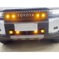 Upper & Lower Grille LED Light Amber Light For Toyota Land Cruiser Prado J250 LC250 2024 2025