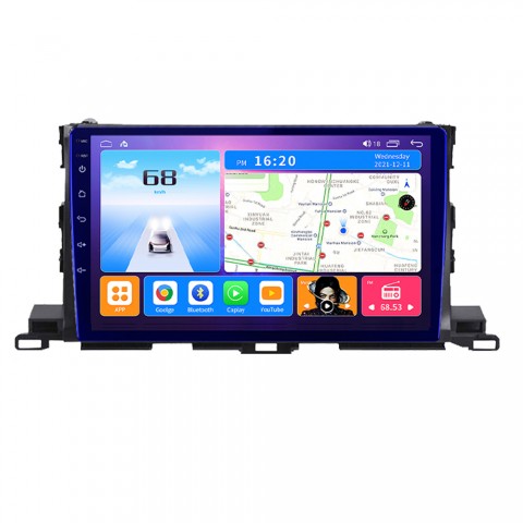  9"  Android 11.0 Car Multimedia Stereo Radio Audio GPS Navigation Sat Nav Head Unit for Toyota Highlander 2015-2018