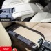 Free Shipping Interior ABS Wood Grain Central Control Storage Box Cover Trim For Toyota Highlander 2020-2022