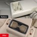 Free Shipping Interior ABS Wood Grain Rear Water Cup Holder Decoration Cover Trim For Toyota Highlander 2020-2022