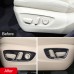 Free Shipping Wood Grain Interior Car Seat Adjustment Panel Cover Trim For Toyota Highlander 2020-2022