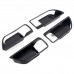 Free Shipping Interior ABS Wood Grain Door Handle Bowl Cover For Toyota Highlander 2020-2022