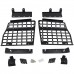 Free Shipping Black Style Side Hanging Boards / Middle Shelf Kit For Toyota Land Cruiser 2007-2021