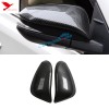  2pcs Carbon Fiber Style Rearview Side Mirror Cover Trim For Toyota 4Runner 2014-2024